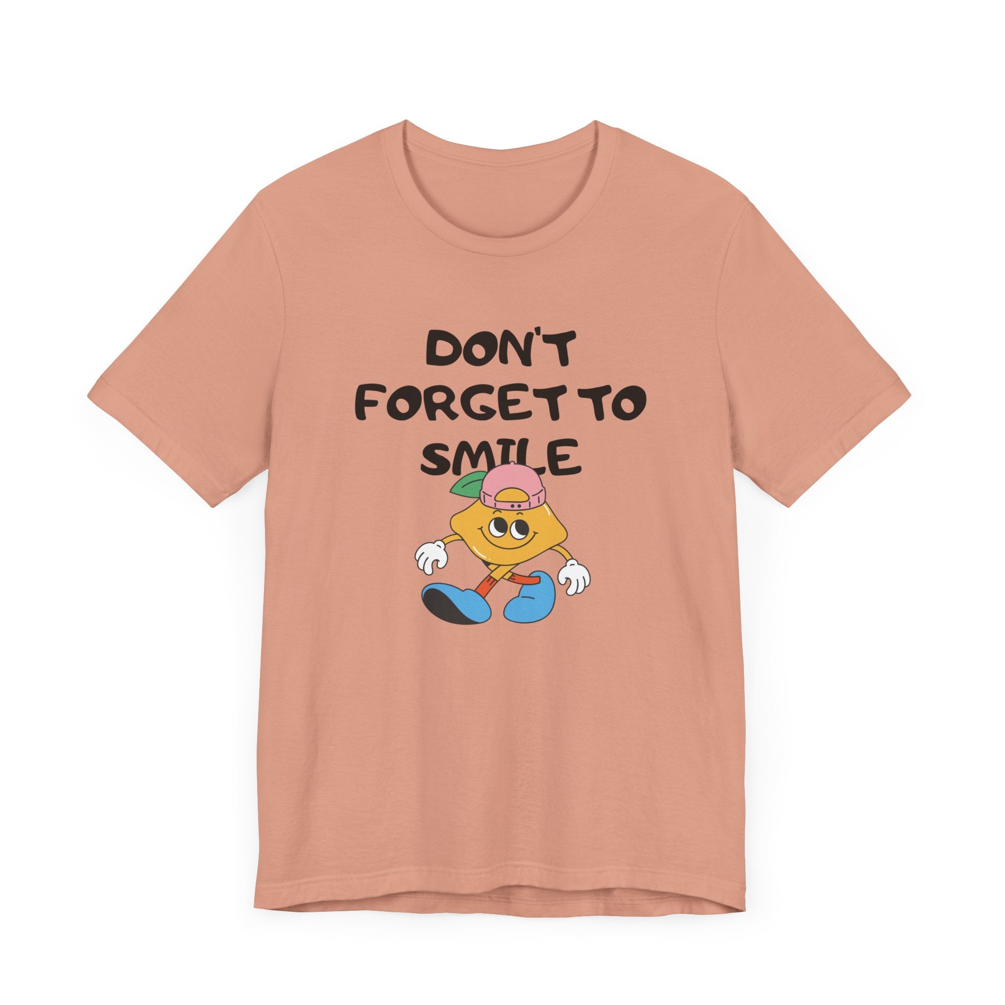 Don't Forget to Smile Tee - Unisex Jersey Short Sleeve T-Shirt