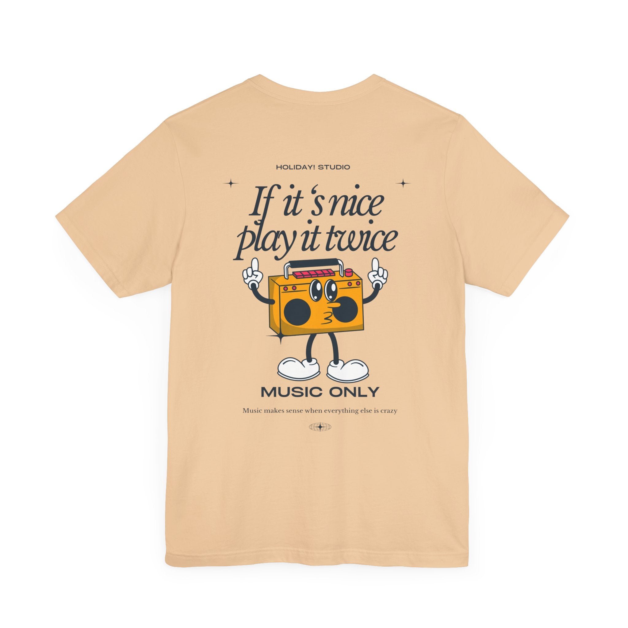 Unisex Music Only Graphic Tee - Celebrate Your Love for Music