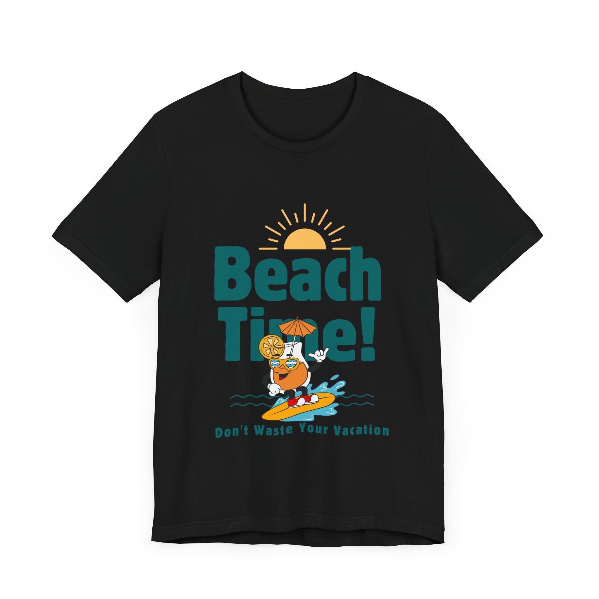 Beach Time Unisex Tee – Fun Vacation T-Shirt for Summer Days