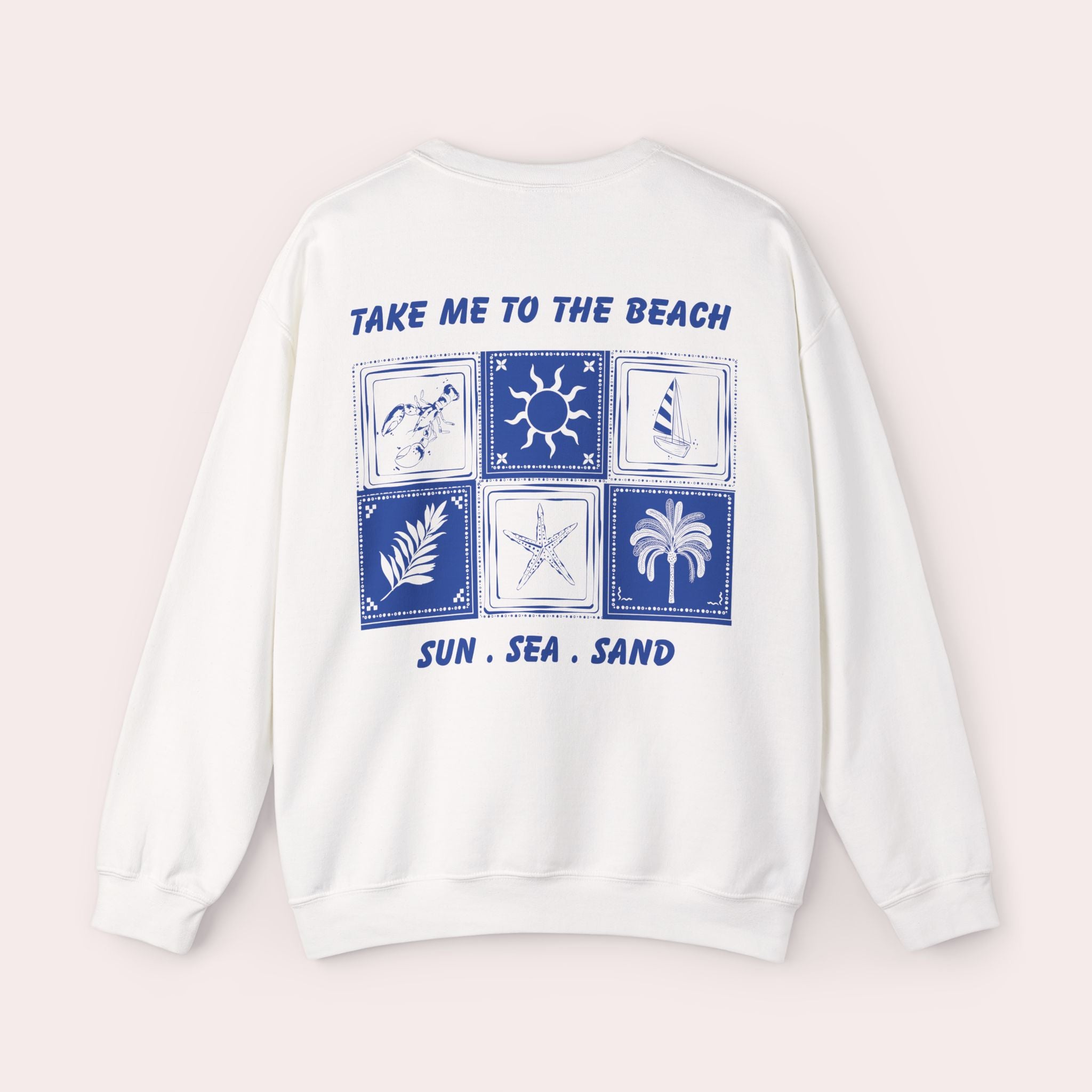 Take me to the beach-Beach Vibes Sweatshirt  Crewneck.