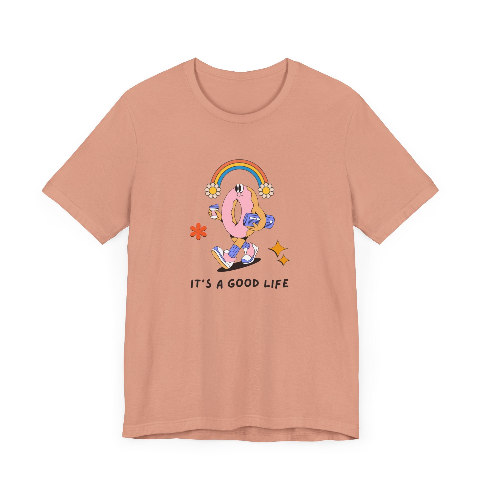 "It's a Good Life" Unisex Short Sleeve T-shirt - Casual Comfort for Everyday Joy
