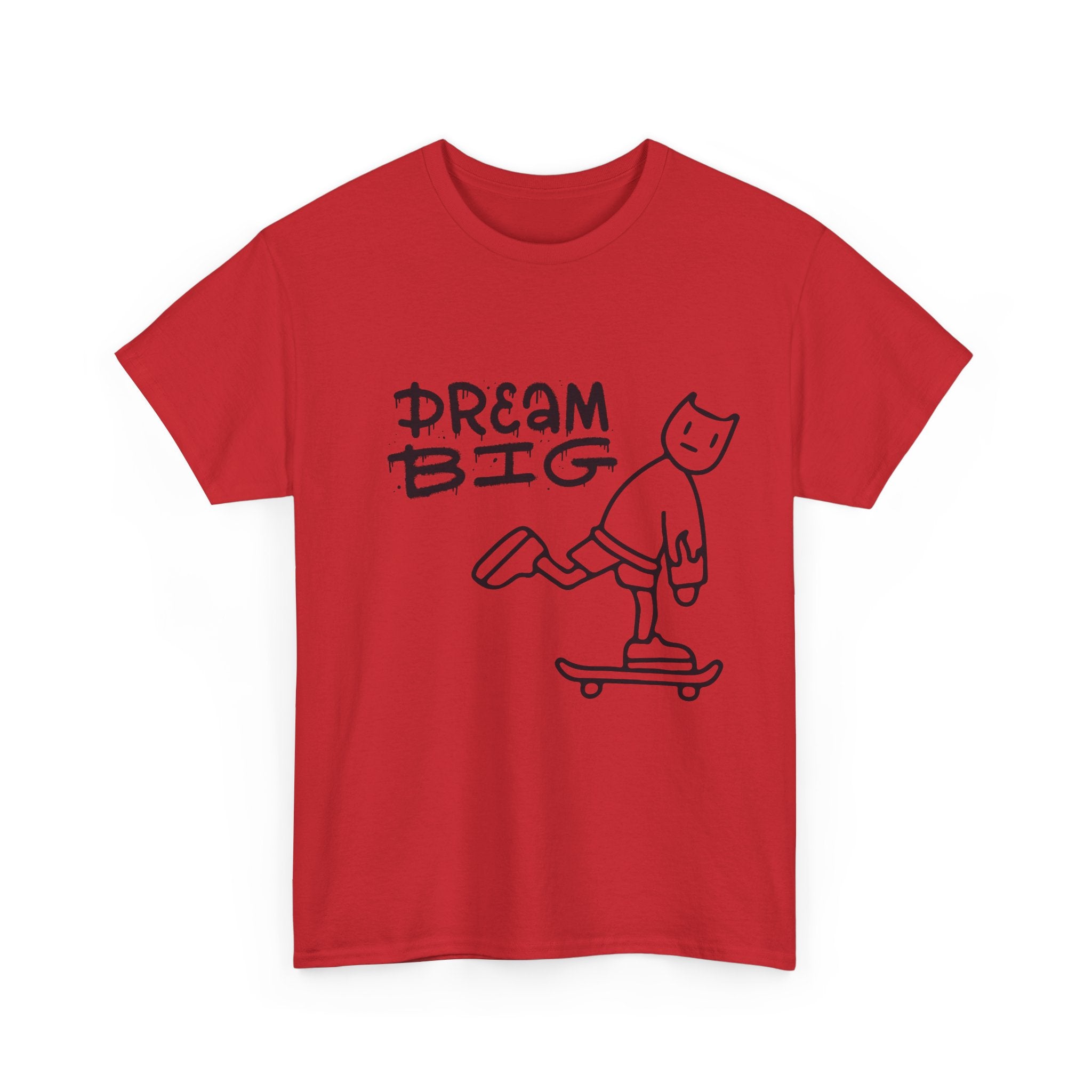 Dream Big Skate Tee |  Cotton T-Shirt for Dreamers
