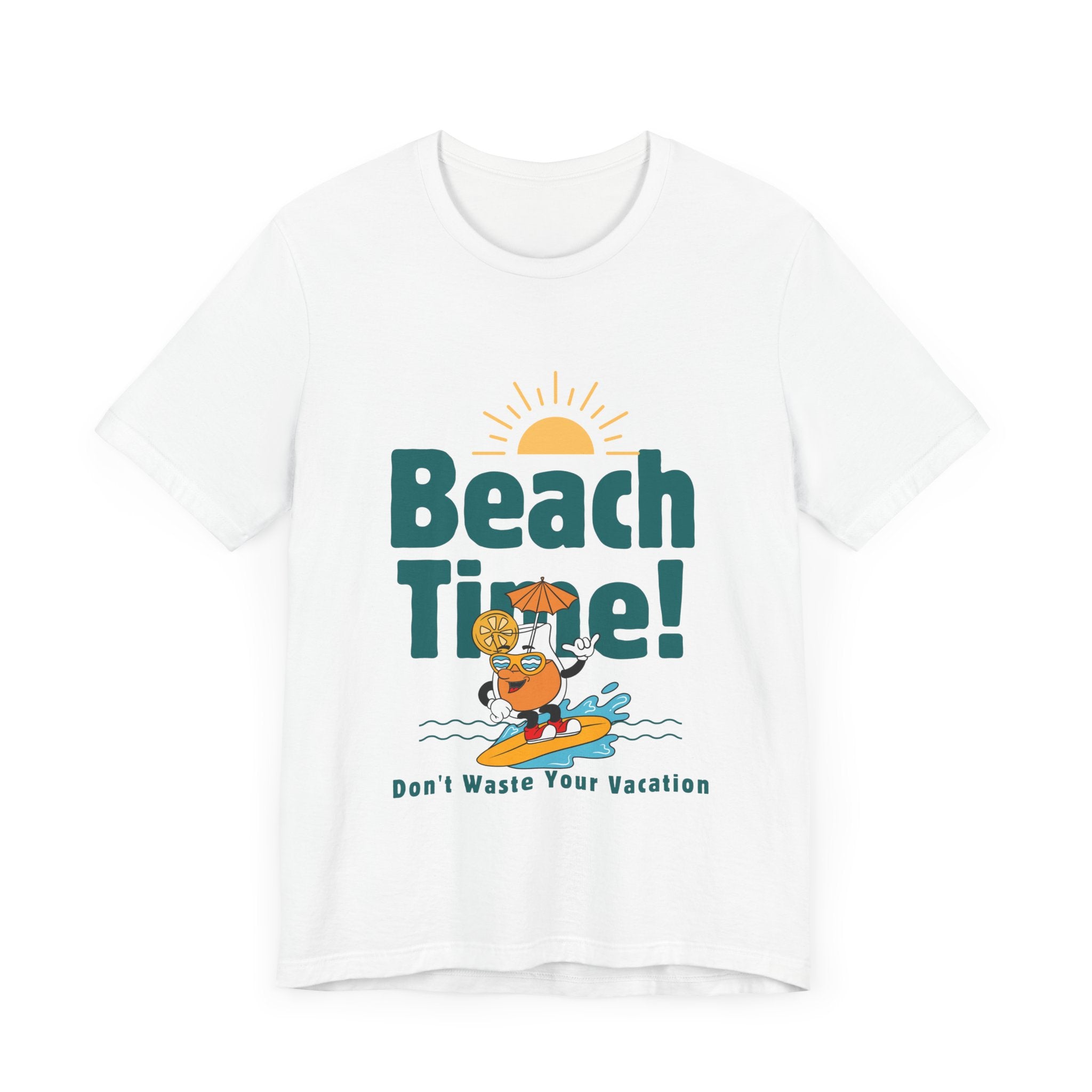 Beach Time Unisex Tee – Fun Vacation T-Shirt for Summer Days