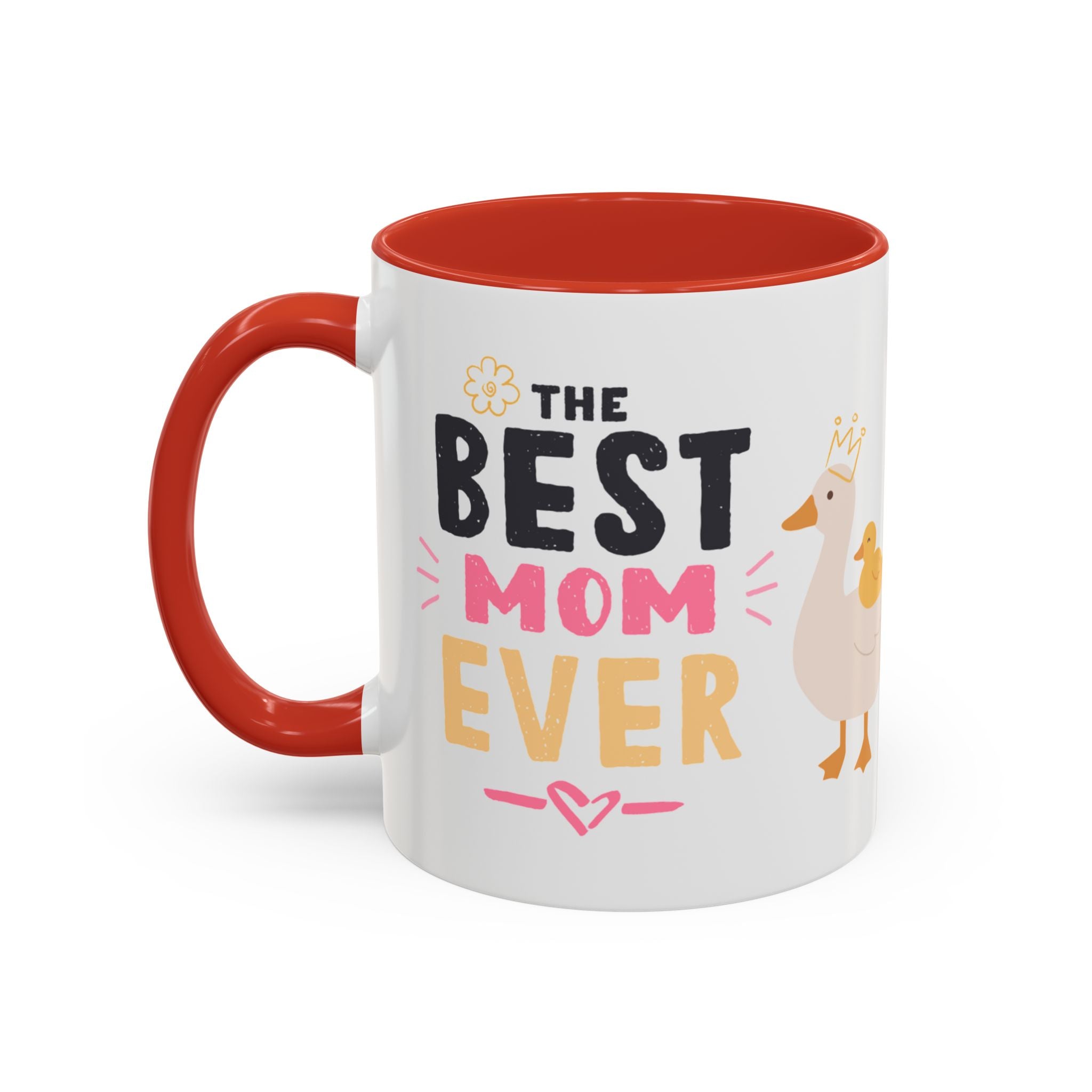 Cute Accent Coffee Mug - Perfect for Mother's Day Gift with Goose Design
