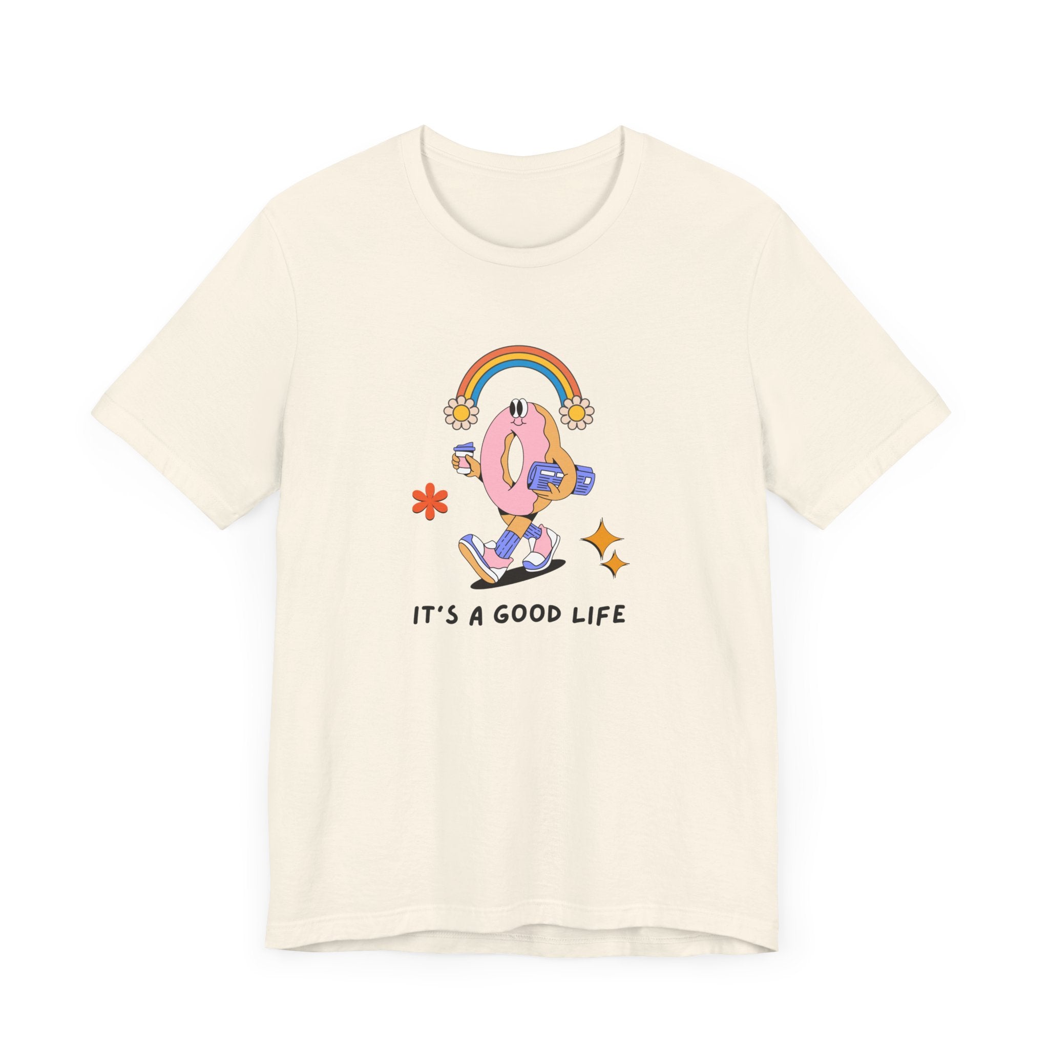 "It's a Good Life" Unisex Short Sleeve T-shirt - Casual Comfort for Everyday Joy