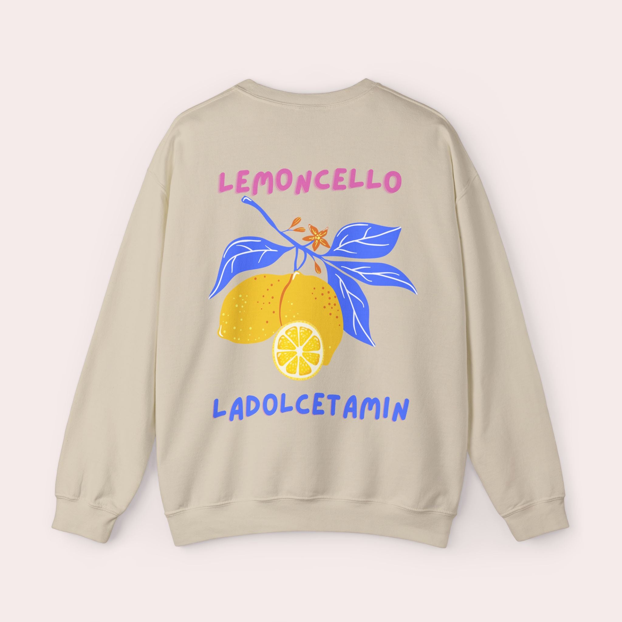 Limoncello Graphic Crewneck Sweatshirt - Casual Unisex Fashion