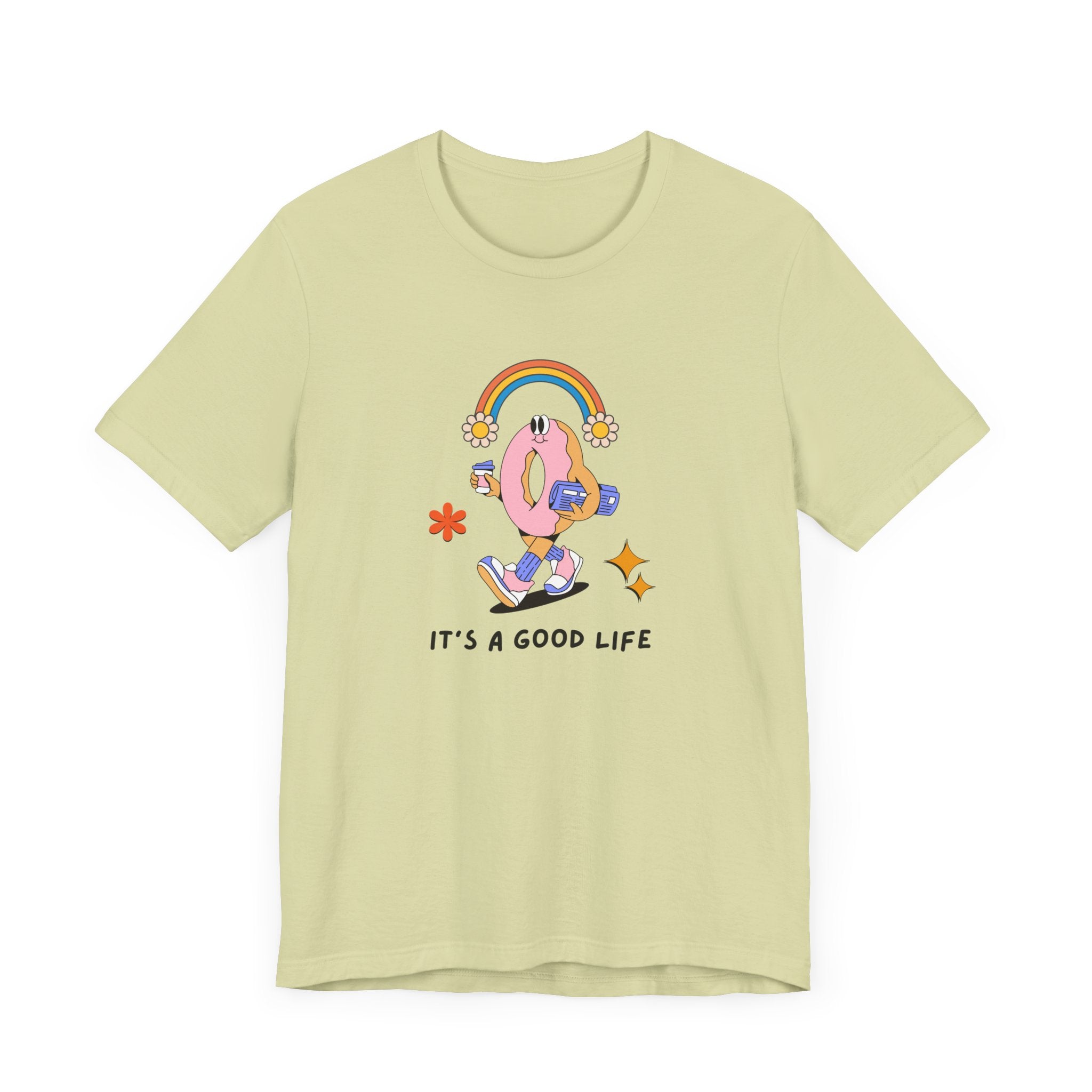 "It's a Good Life" Unisex Short Sleeve T-shirt - Casual Comfort for Everyday Joy