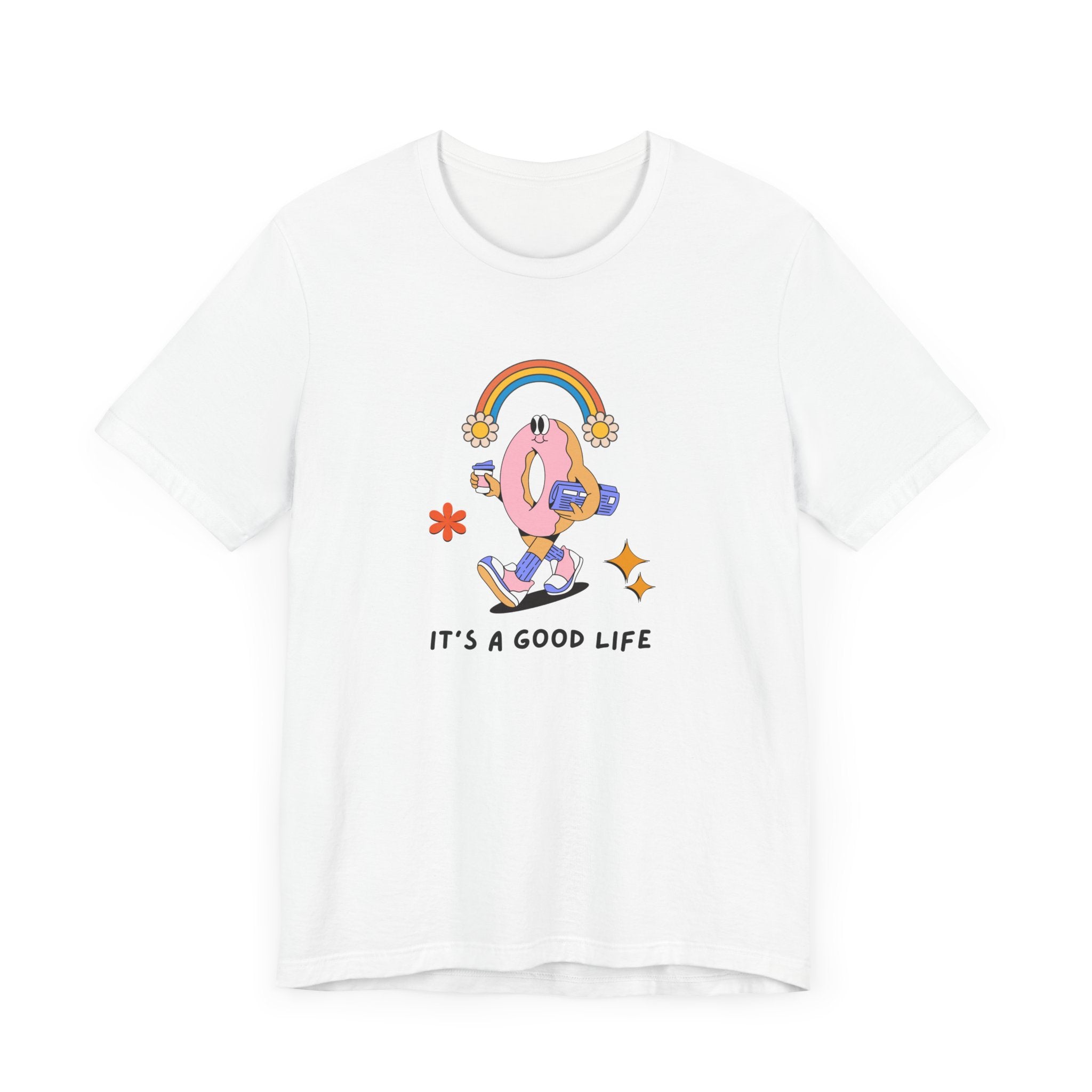 "It's a Good Life" Unisex Short Sleeve T-shirt - Casual Comfort for Everyday Joy