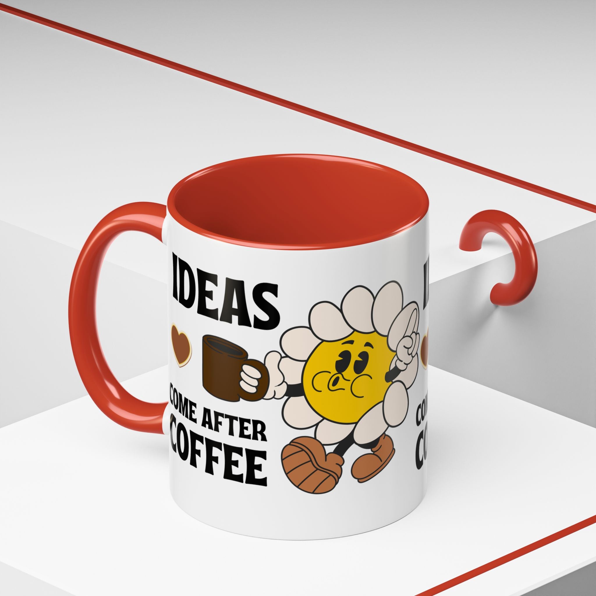 Ideas Come After Coffee Mug - Fun Coffee Lover's Cup | 11oz & 15oz