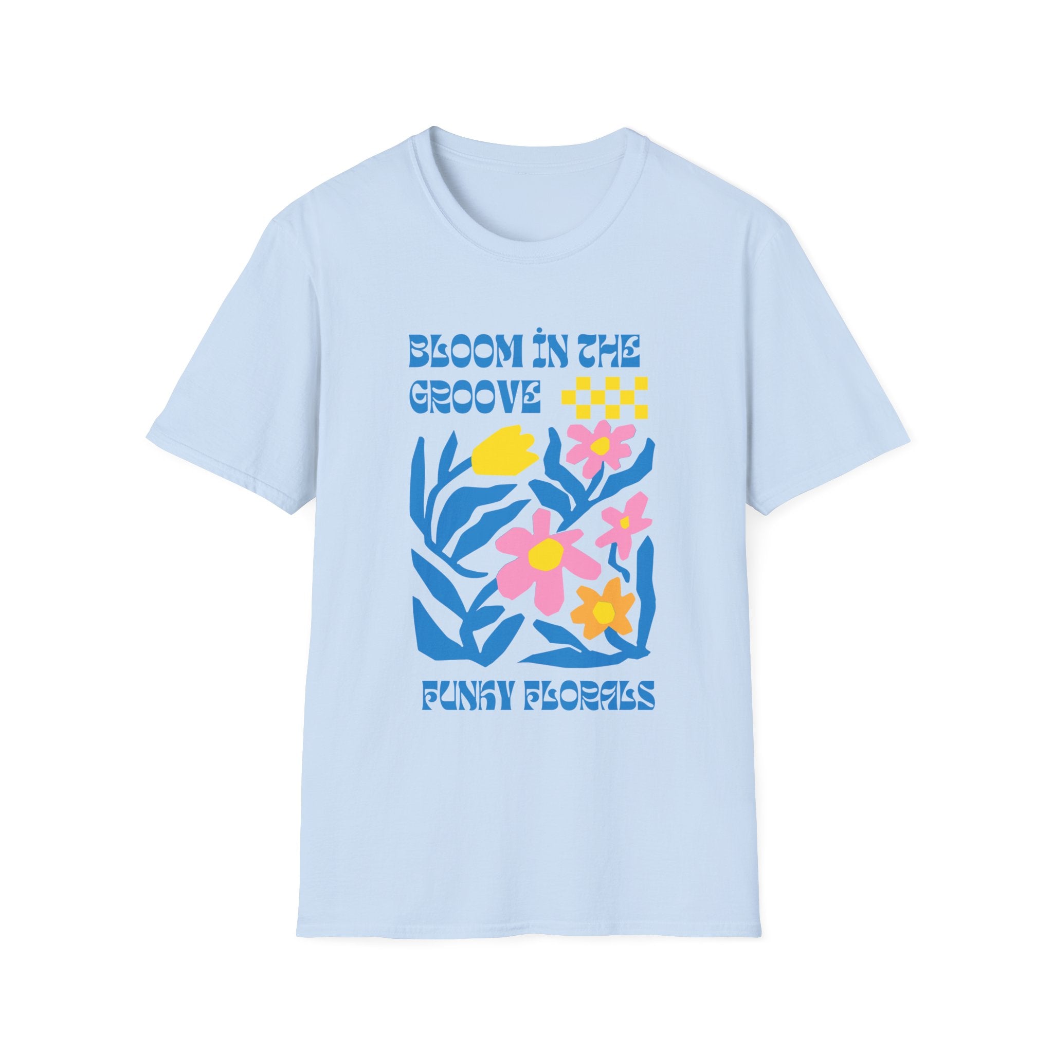 Bloom in the Groove Floral Unisex T-Shirt