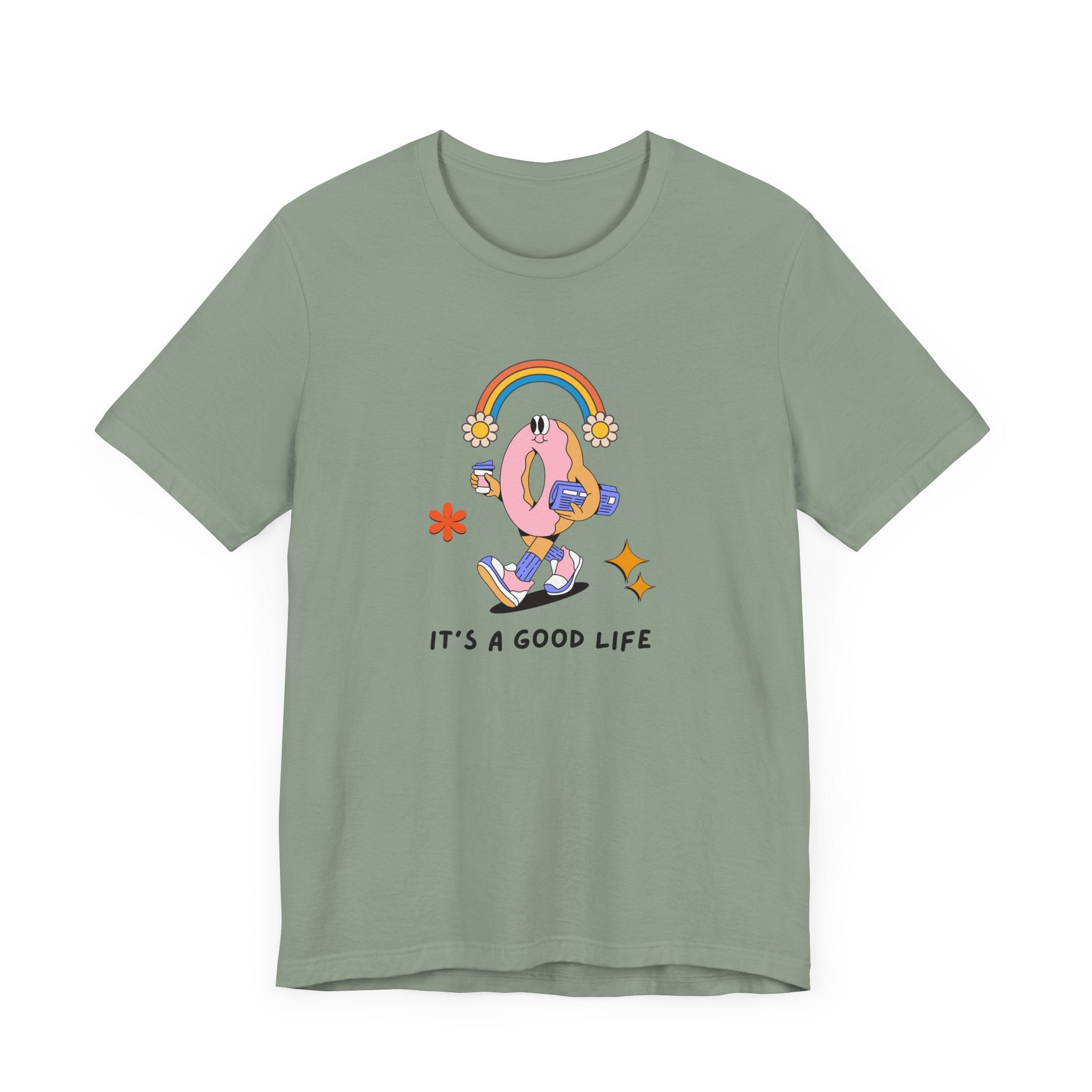"It's a Good Life" Unisex Short Sleeve T-shirt - Casual Comfort for Everyday Joy