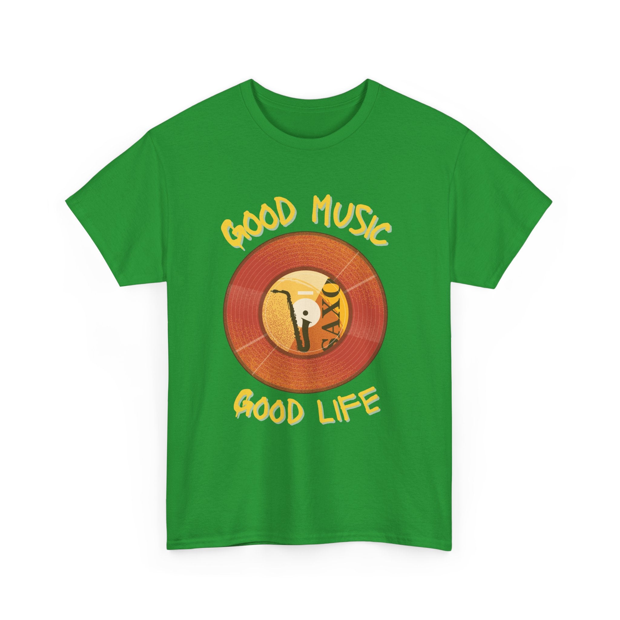 Good Music Good Life Unisex Heavy Cotton Tee