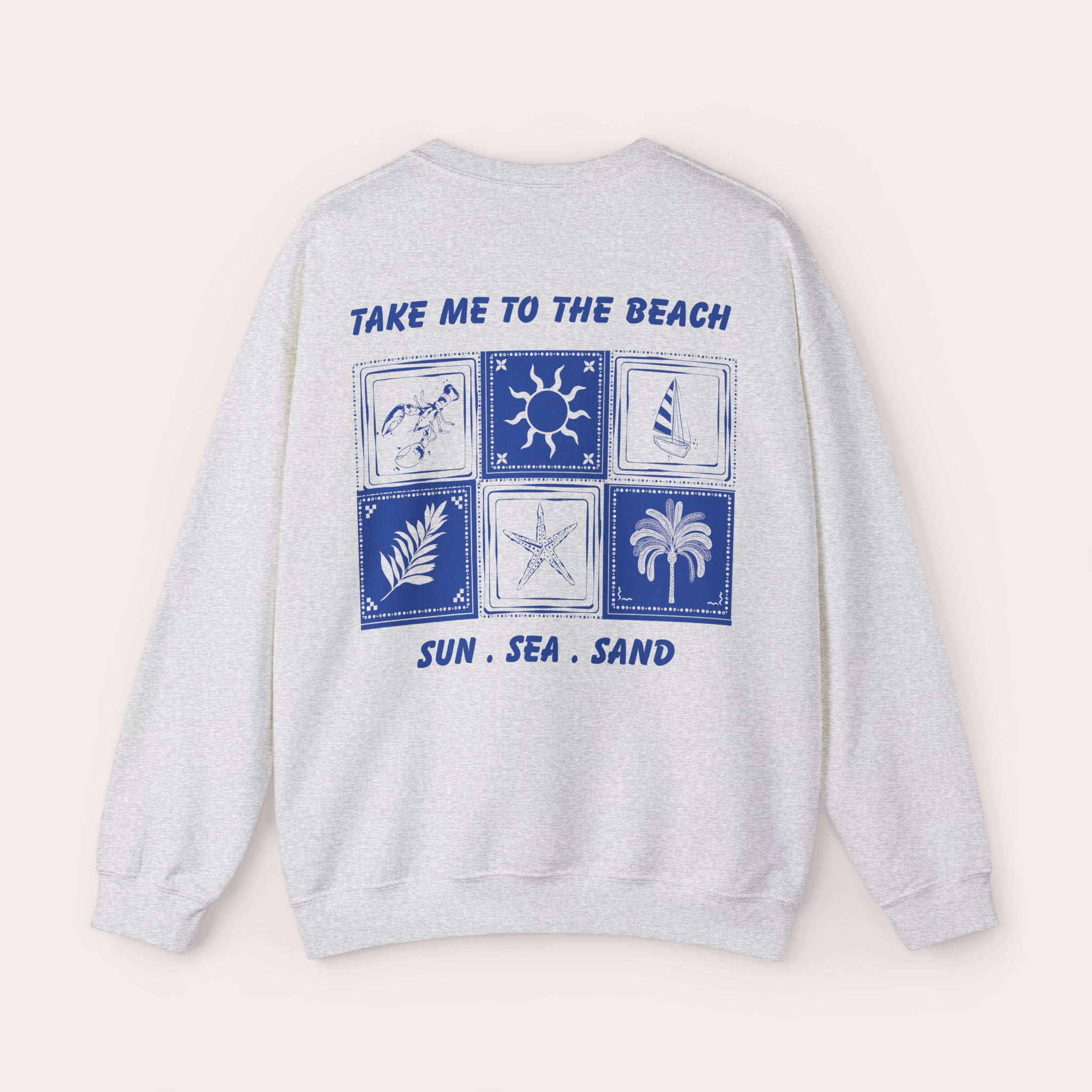 Take me to the beach-Beach Vibes Sweatshirt  Crewneck.
