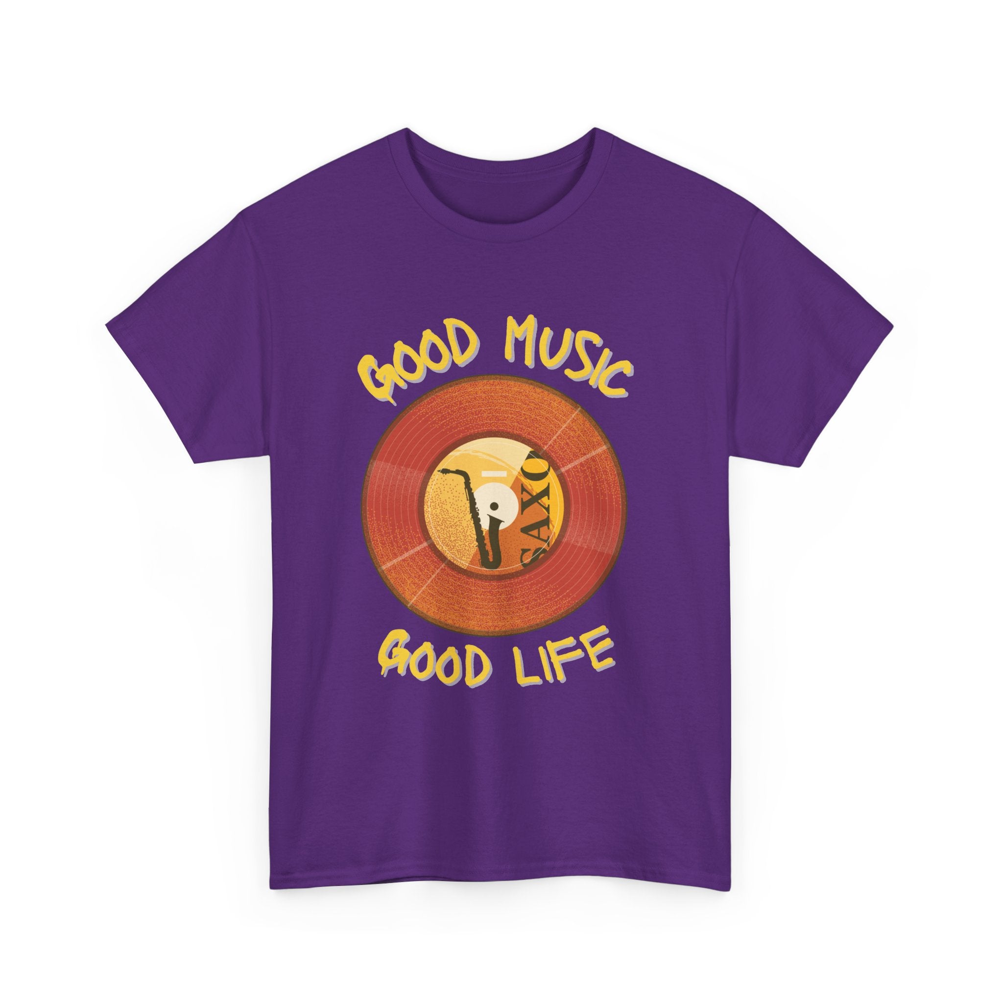 Good Music Good Life Unisex Heavy Cotton Tee