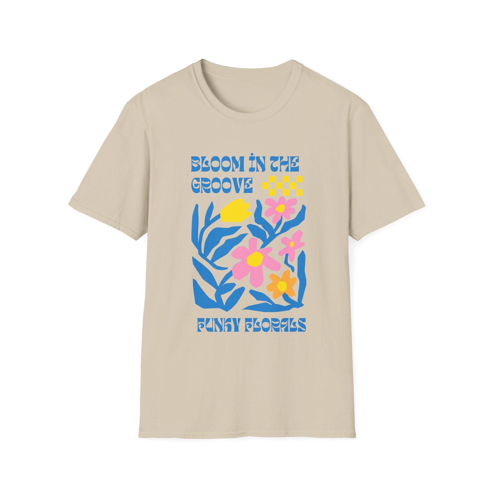 Bloom in the Groove Floral Unisex T-Shirt