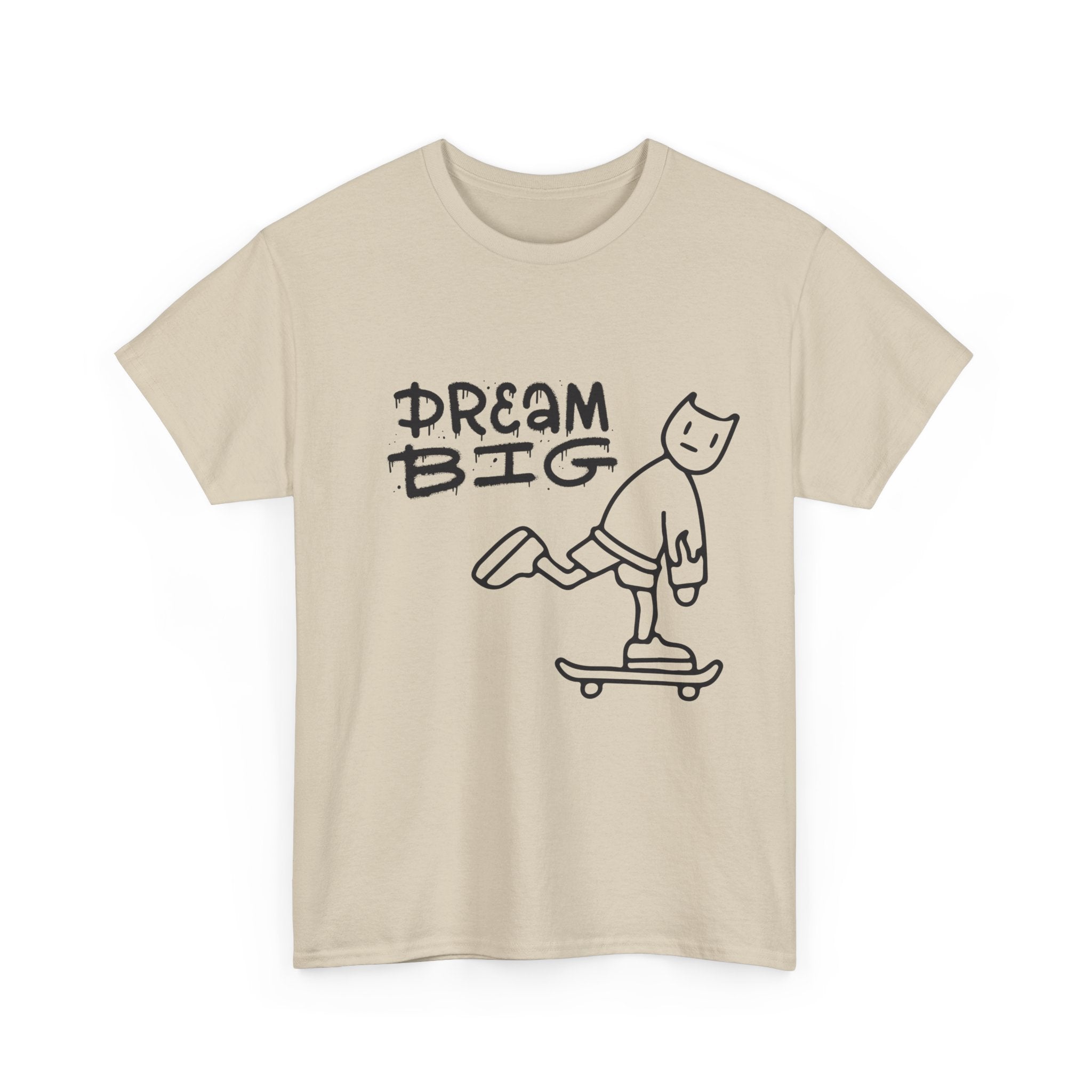Dream Big Skate Tee |  Cotton T-Shirt for Dreamers