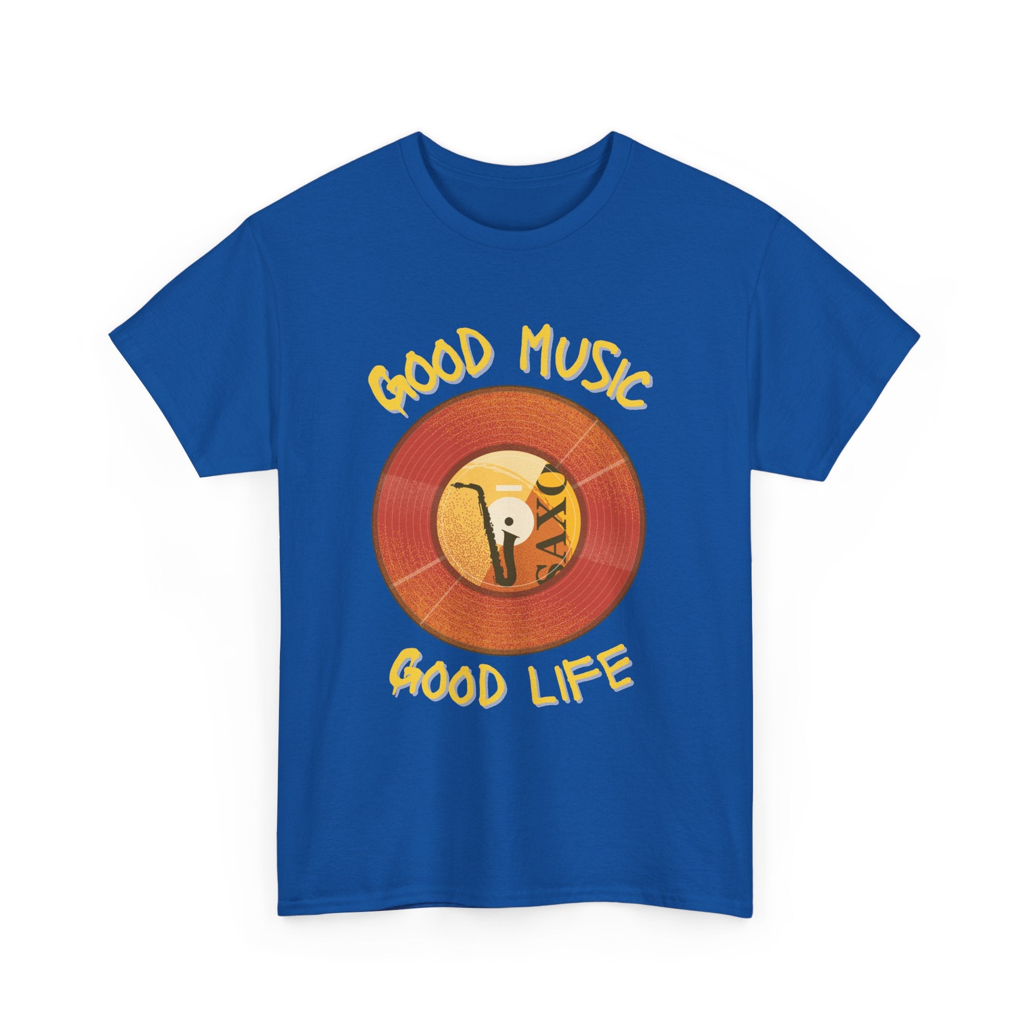 Good Music Good Life Unisex Heavy Cotton Tee