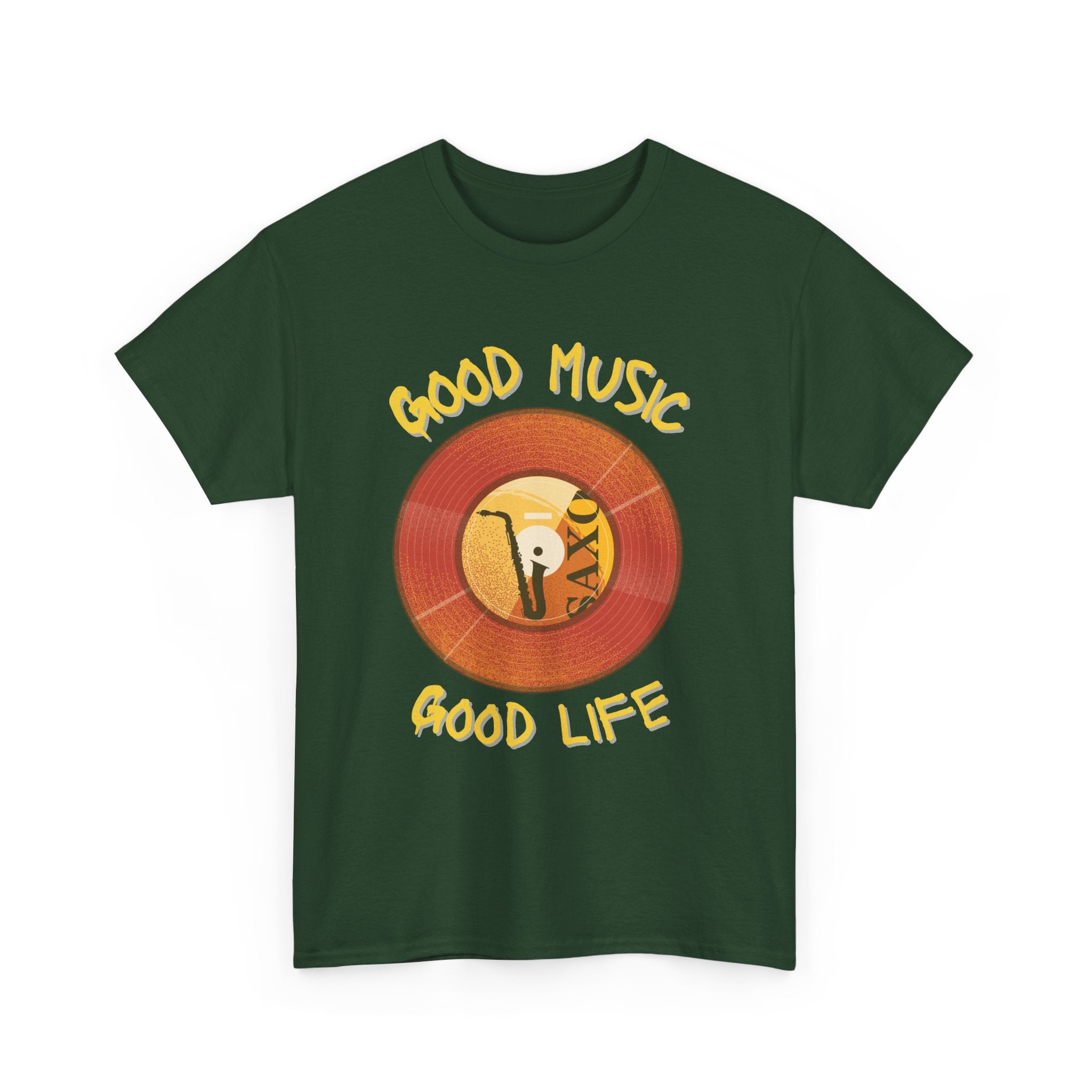 Good Music Good Life Unisex Heavy Cotton Tee