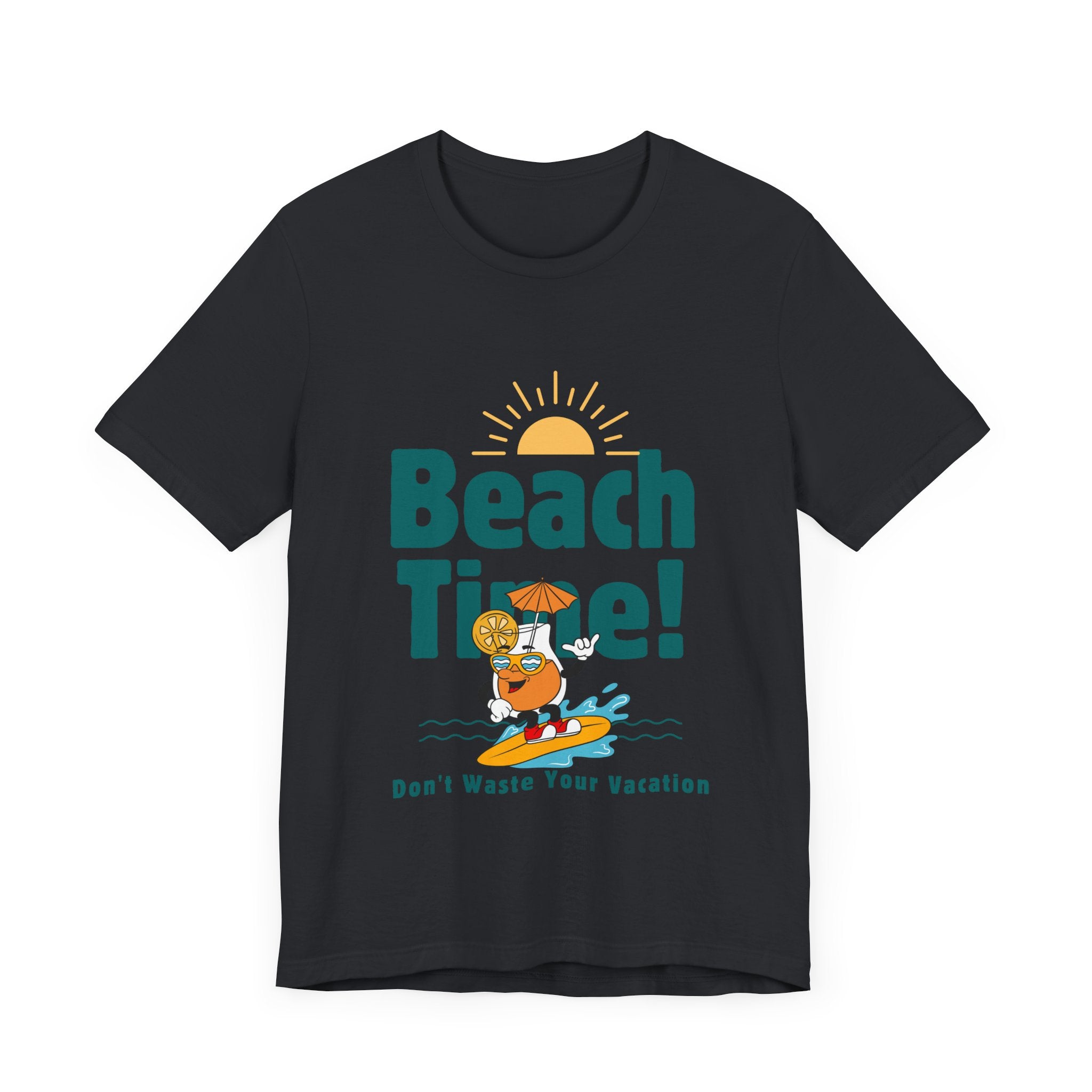 Beach Time Unisex Tee – Fun Vacation T-Shirt for Summer Days